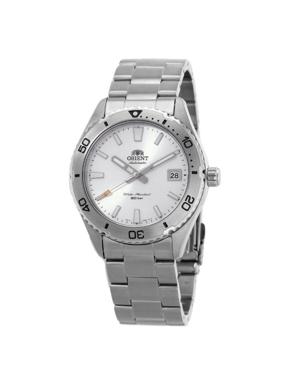 NWT Orient Sports Automatic White Dial Men's Watch